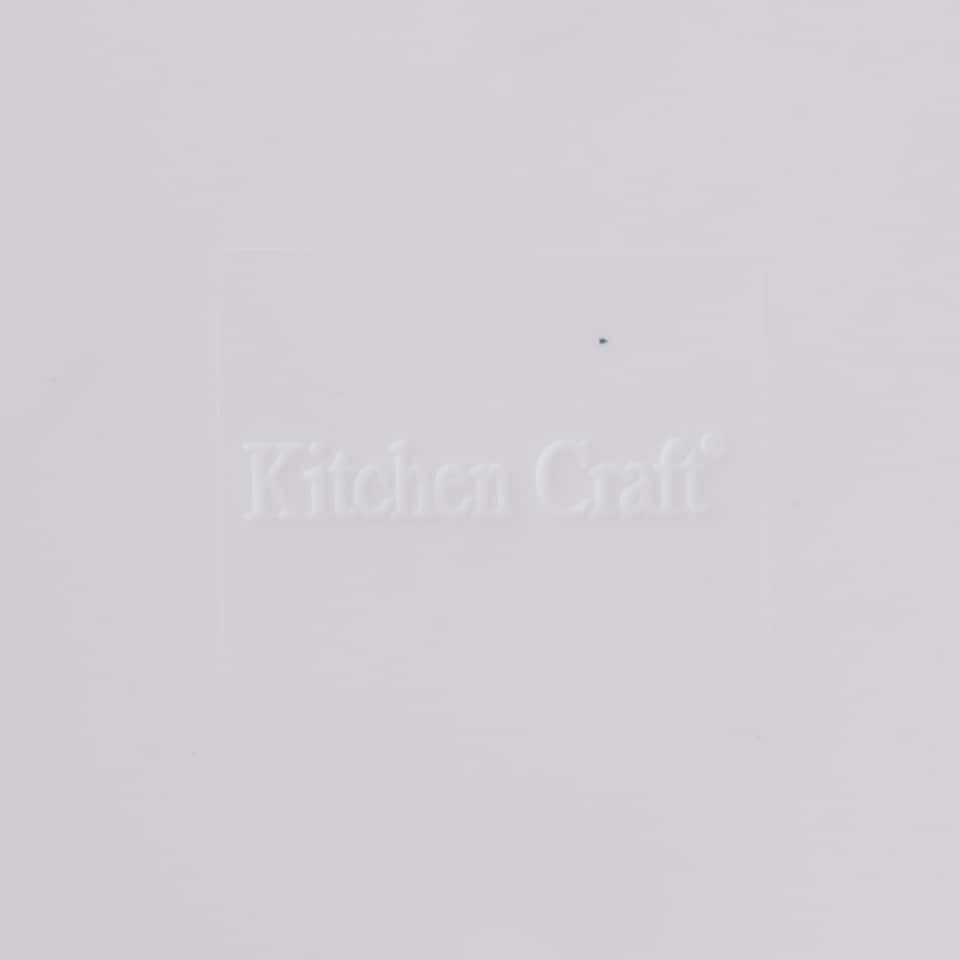 image 1 of KitchenCraft Microwave Carrying Tray White 23cm | White | White | 1