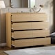 image 2 of Vida Designs Denver 8 Drawer Chest of Drawers Bedroom Storage, Pine