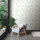image 2 of Equestrian Wallpaper Horse Riding White Green Country Traditional Feature Wall