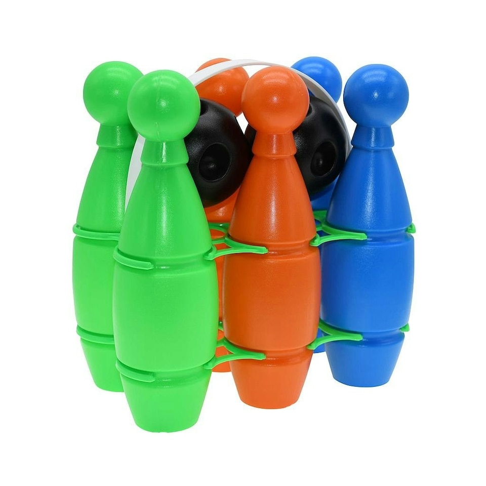 Pre-Sport Plastic Outdoor Bowling Set - Multicoloured - One Size