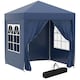 image 1 of Outsunny 2mx2m Pop Up Gazebo Party Tent Canopy Marquee with Storage Bag Blue