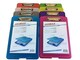 image 1 of Pack of 8 Assorted Colour A4 Clipboard Box Files