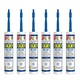 image 1 of CT1 - Blue - Building Sealant & Adhesive Snag Tube for Virtually Any Material Pack of 6