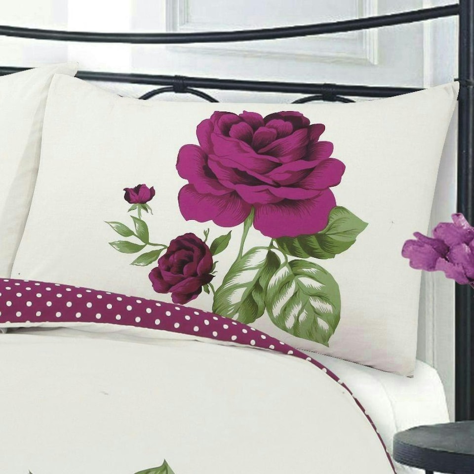 image 1 of Isabella Duvet Cover Set - King - Purple