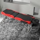 image 2 of HOMCOM Portable Massage Table Beauty Therapy Couch, Aluminum, Red