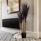 image 1 of 155cm Artificial Yukka Tree Plant Spiky UV Resistant Outdoor Tree Triple Dark Red and Brown