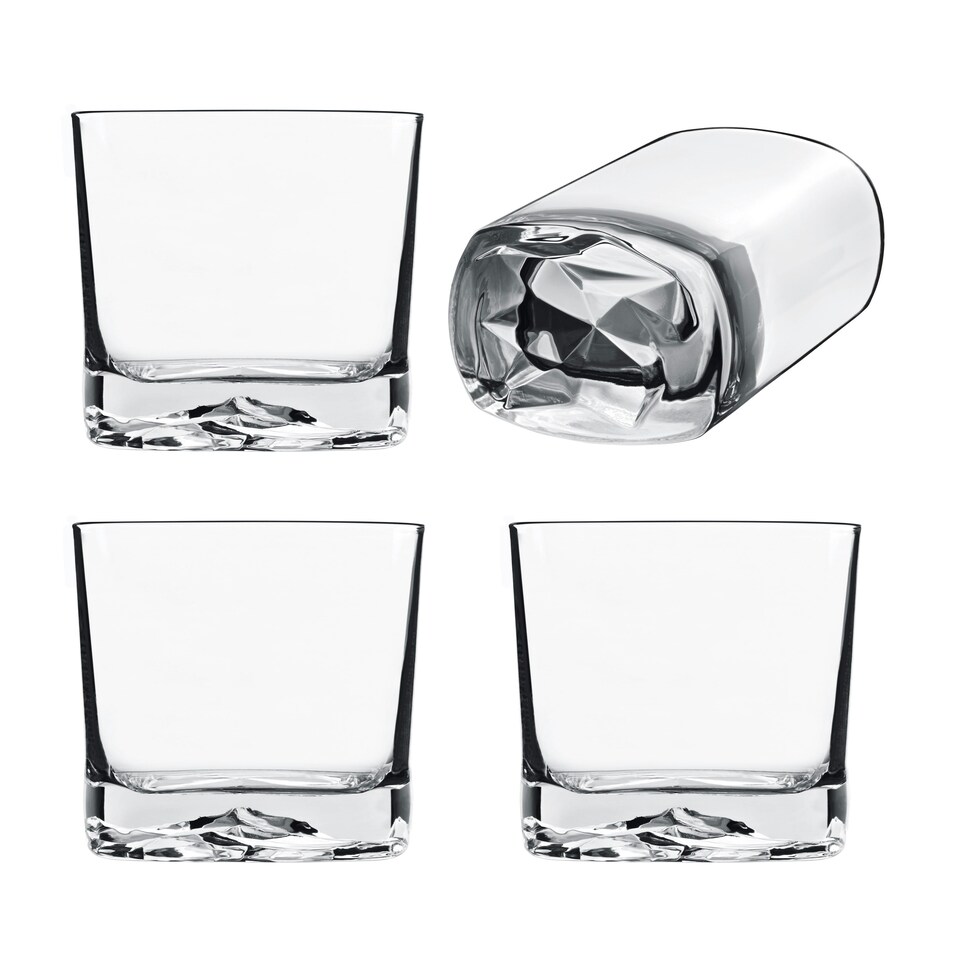 image 1 of Luigi Bormioli On The Rocks DOF Glasses, 400ml x 4
