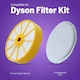 image 2 of Reliapart Compatible Filter Set for Dyson DC07 Filter Pad & Washable Filter 904186-01, 907676-01