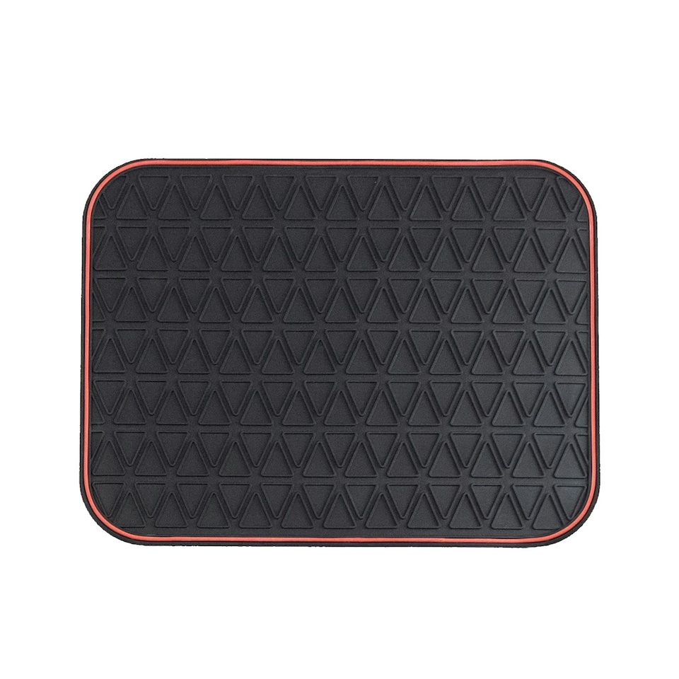 image 1 of JVL PVC Ignition 4 Piece Car Mat Set, Universal - Red