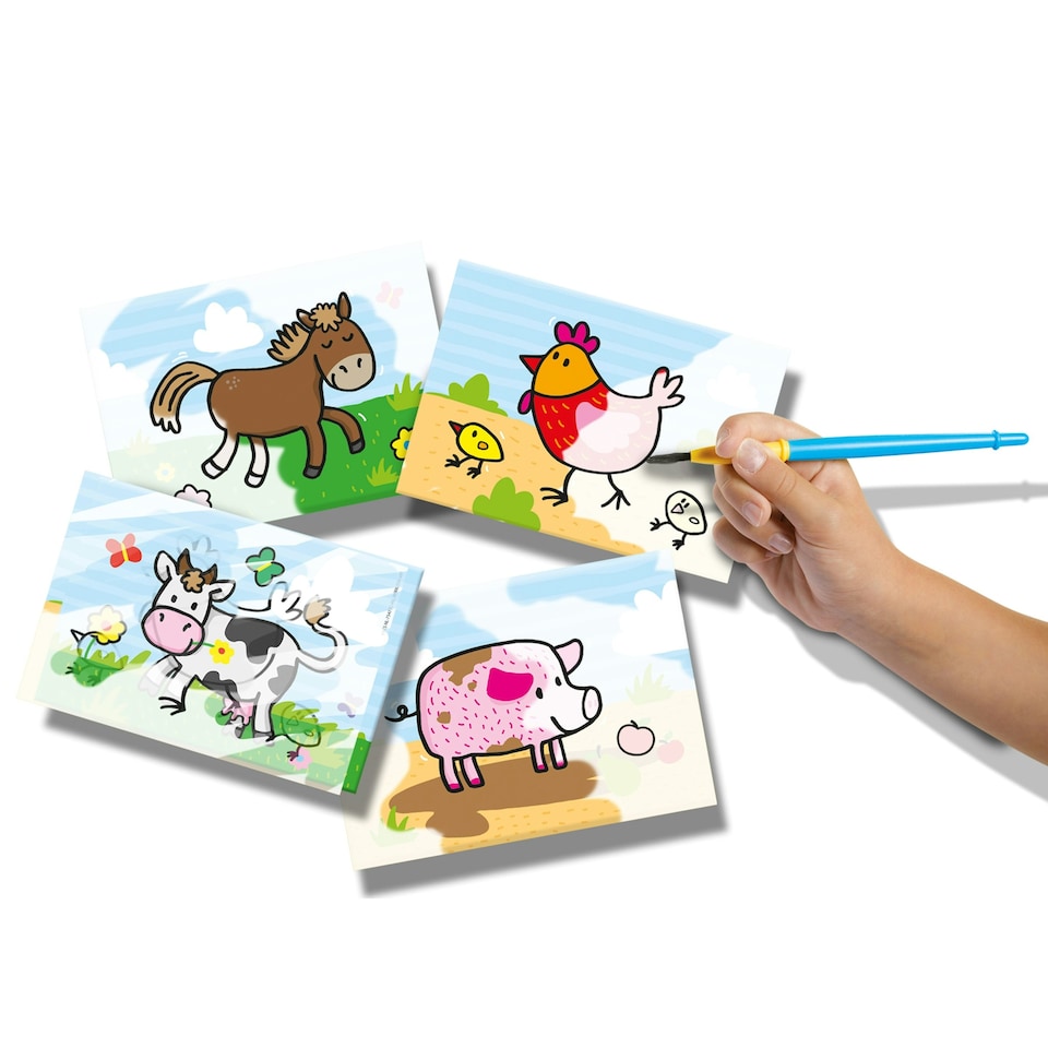image 1 of SES Creative Farm Animals Colouring With Water