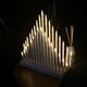 image 3 of 34cm Warm White LED White Candle Bridge Christmas Decoration