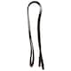 image 2 of Hy Half Rubber Show Reins - Brown - Pony