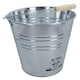 image 5 of 12L Galvanised Steel Metal Bucket Pail Water Coal Fire Greenhouse Garden Plant
