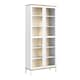 image 1 of Roomers Display Cabinet Glazed 2 Doors in White and Oak