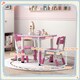image 7 of AIYAPLAY 3 Pcs Height Adjustable Kids Table and Chair Set for Playroom 
