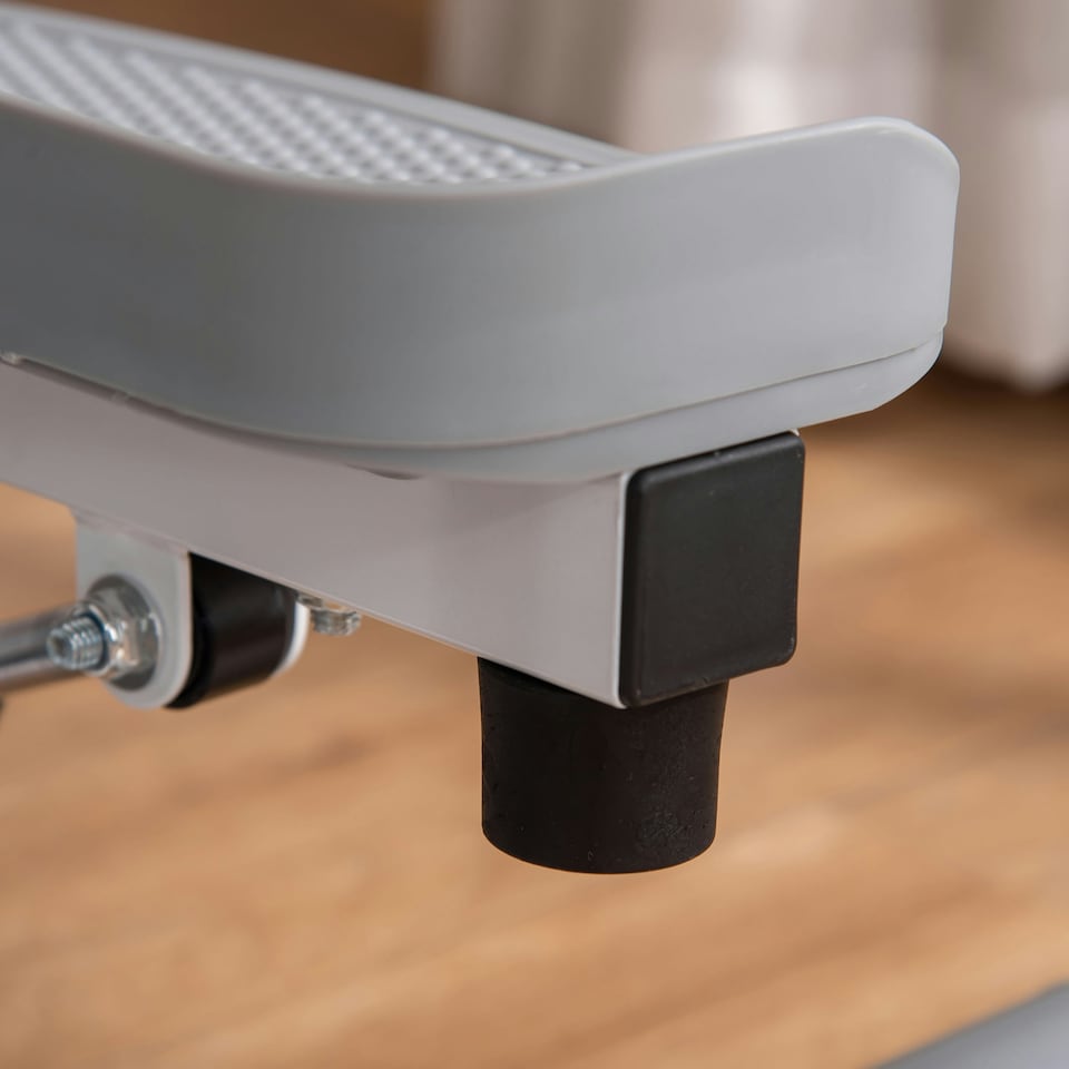 image 1 of HOMCOM Adjustable Twist Stepper Step Machine For Home Gym Aerobic Workout