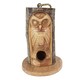 image 1 of Something Different Owl Wild Bird House - Brown - One Size