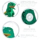 image 2 of Pinatas Dinosaur Cardboard Pinata, Stick and Blindfold Set - W43cm x D13cm x H55cm - Green