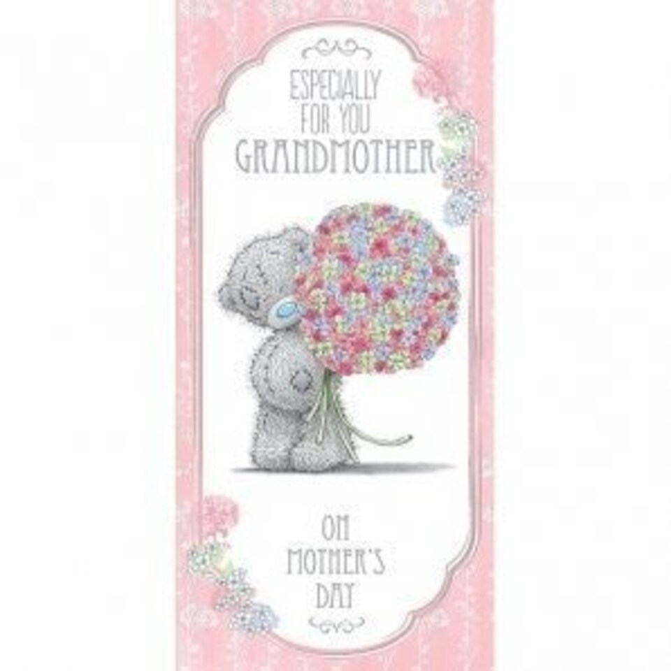 image 1 of ME TO YOU TATTY TED COLOURFUL WONDERFUL GRANDMOTHER MOTHERS DAY GREETING CARD