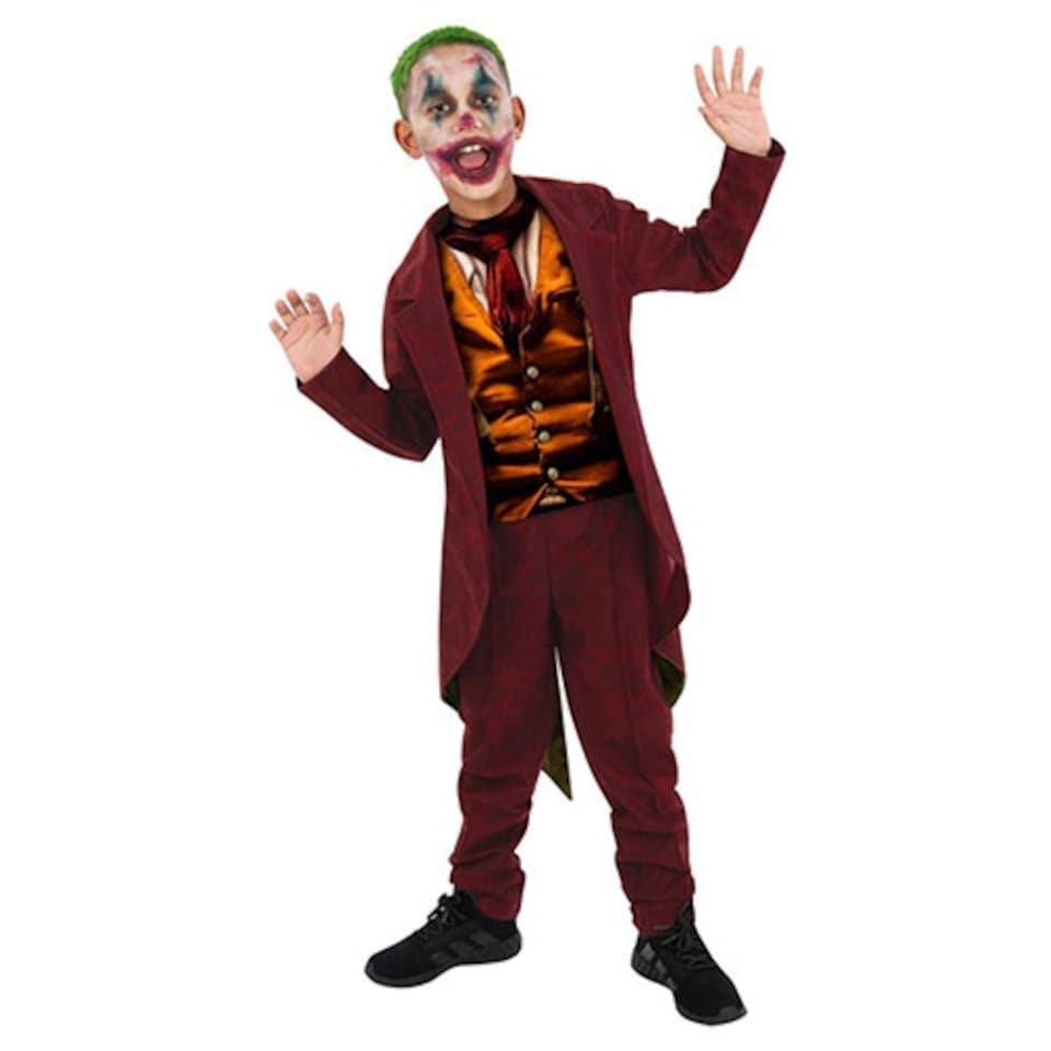 image 1 of Modern Trickster Boys Fancy Dress Costume Kids Small - Age 4-6