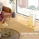 image 4 of HOMCOM 7 Fin Portable Oil Filled Heater Radiator, Energy Efficient, White