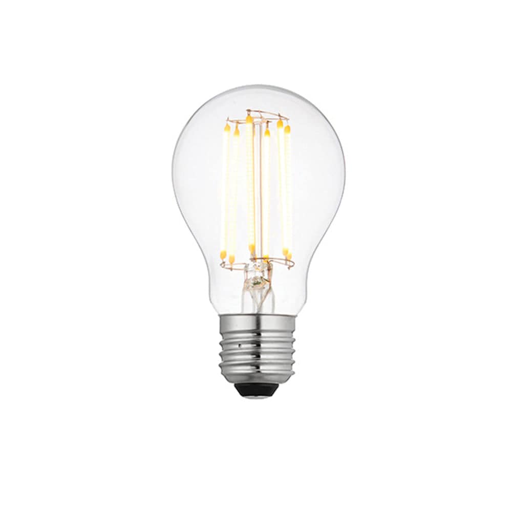 Loops LED Filament Lamp Bulb Dimmable 6W E27 GLS LED Clear Glass 2700k Warm White
