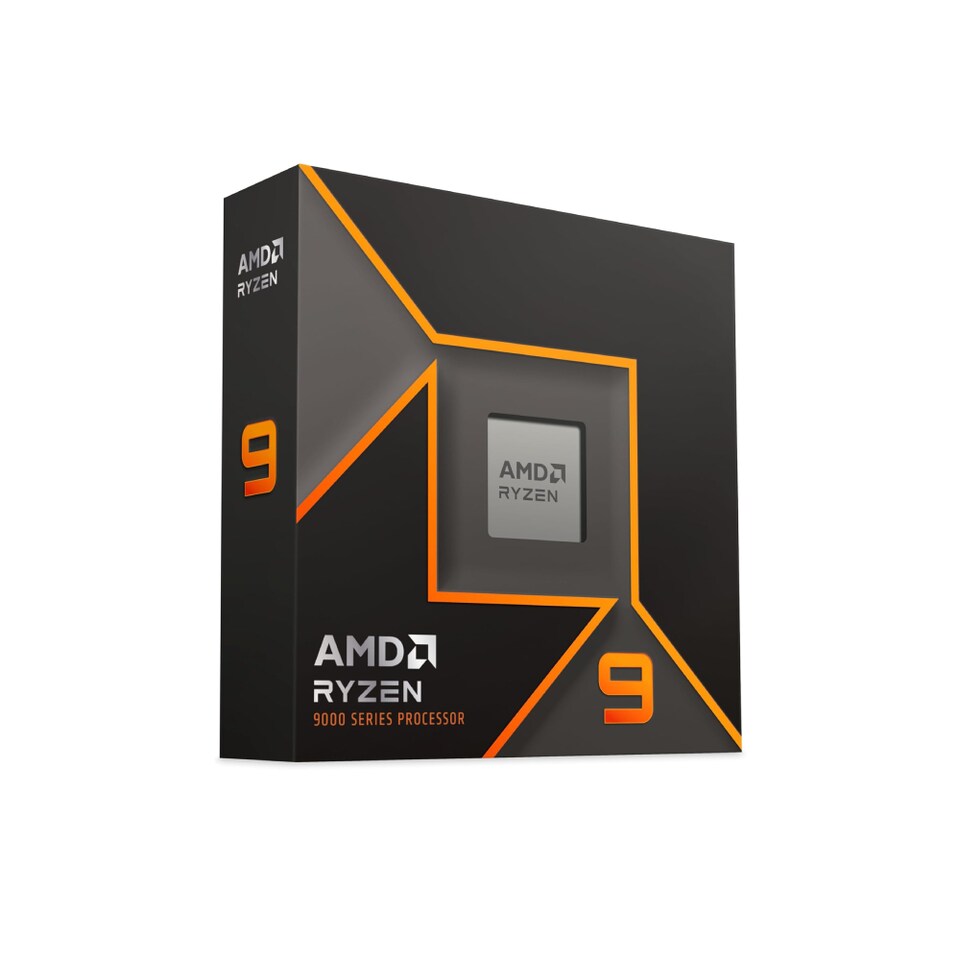 image 1 of AMD Ryzen 9 9950X AM5 Zen5 4nm 16 Core AMD Radeon Graphics Processor - Black