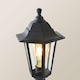 image 5 of ValueLights Mayfair Black Outdoor Bollard Light | Black