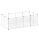 image 1 of Large Small Animal Playpen DIY Pet Fence for Rabbit Hamster Puppy Guinea Pig Dog