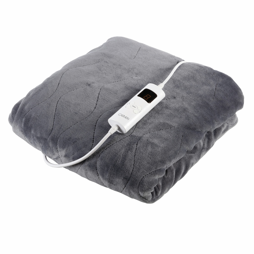 image 1 of Carmen Fleece Electric Over Blanket