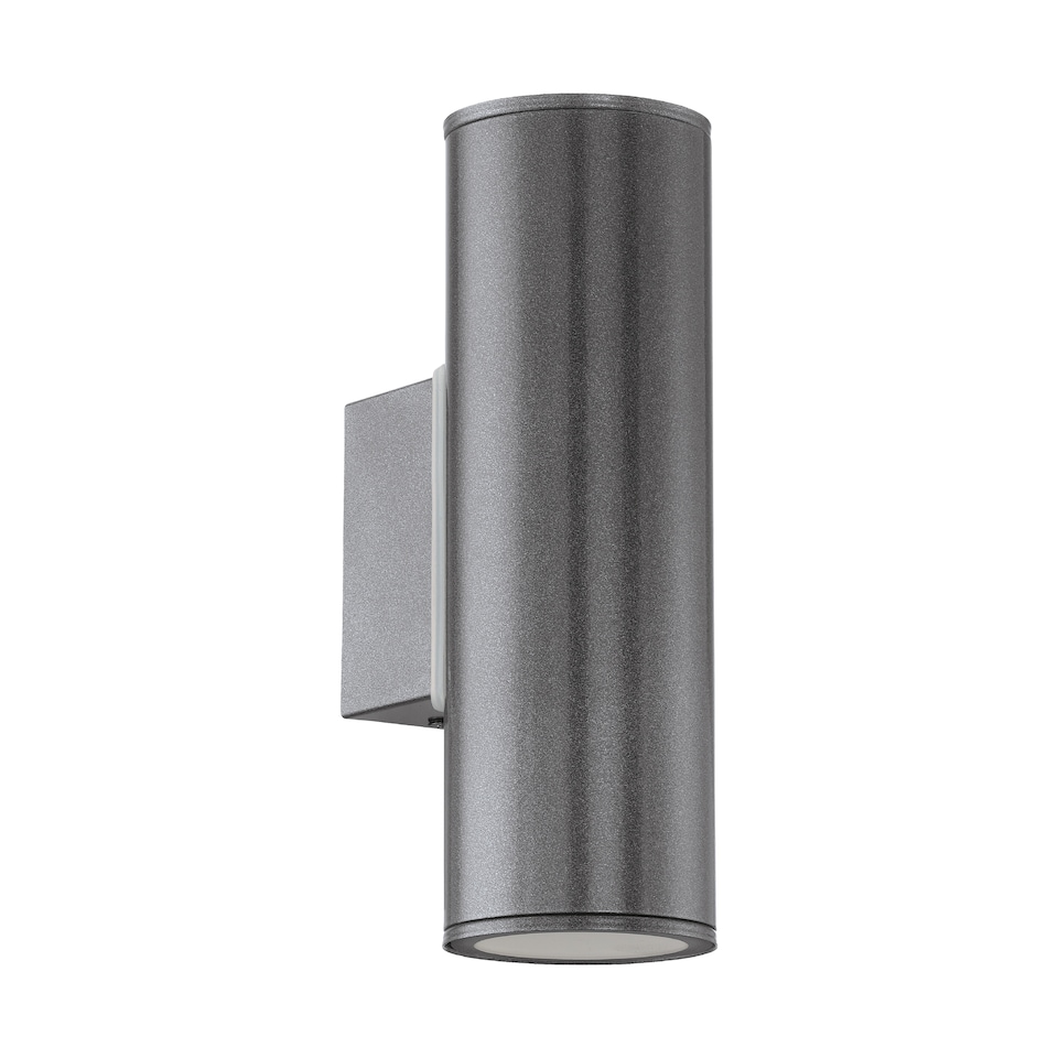 image 1 of EGLO Riga Dual LED Up/Down Exterior Wall Light Anthracite
