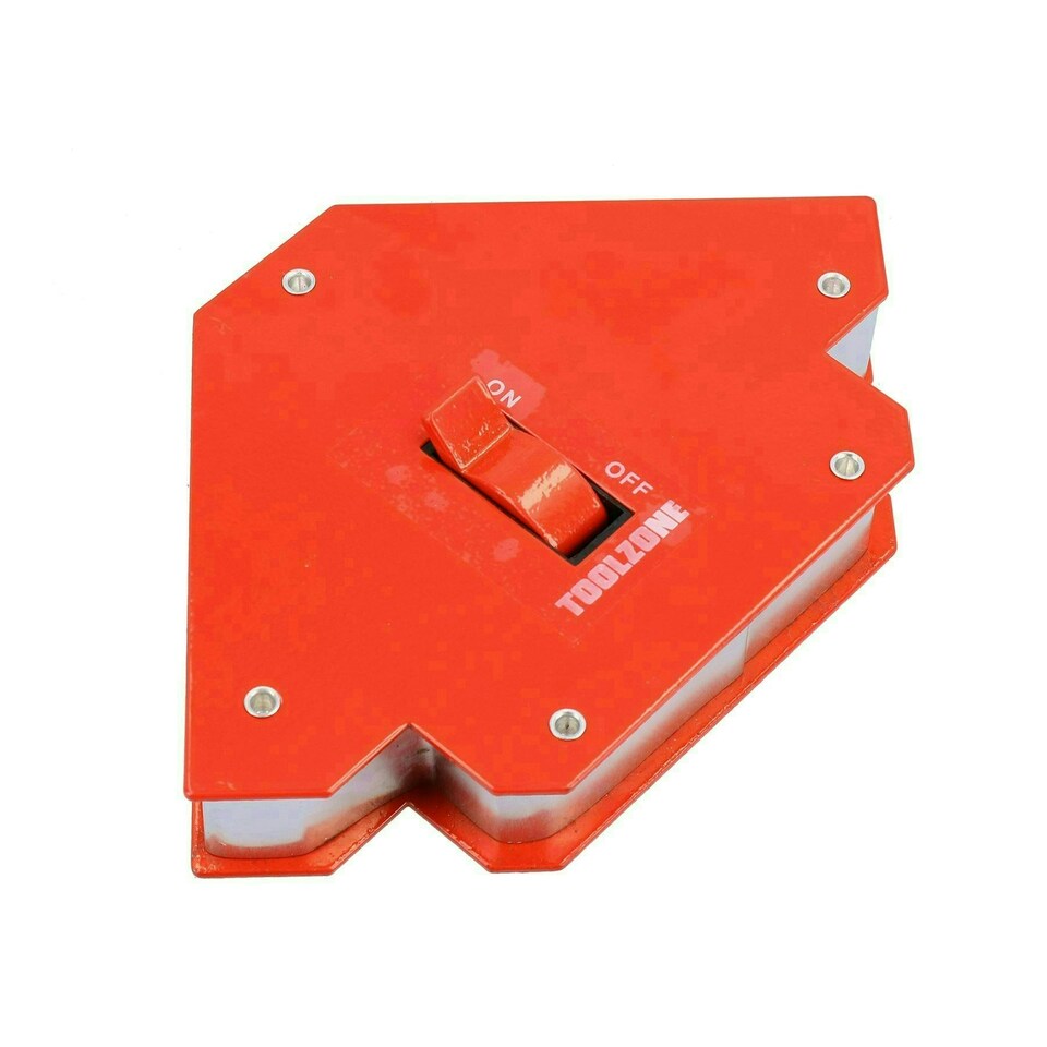 image 1 of 55lb Welding Magnet Holder Support With On Off Switch 45 90 135 Degrees 6pk
