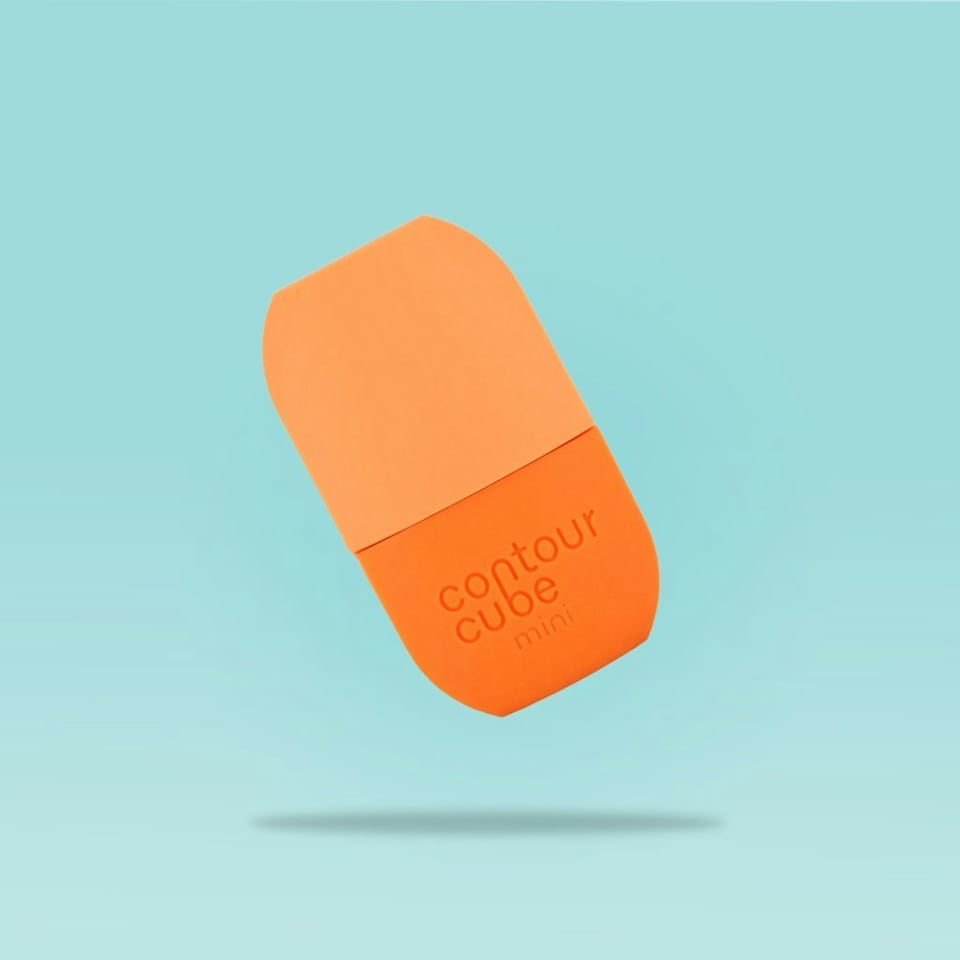 image 1 of Peach Contour Cube Mini