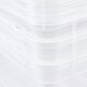 image 3 of Keeeper Set of 3 Clearboxes with Air Control System 11 Litre - Transparent