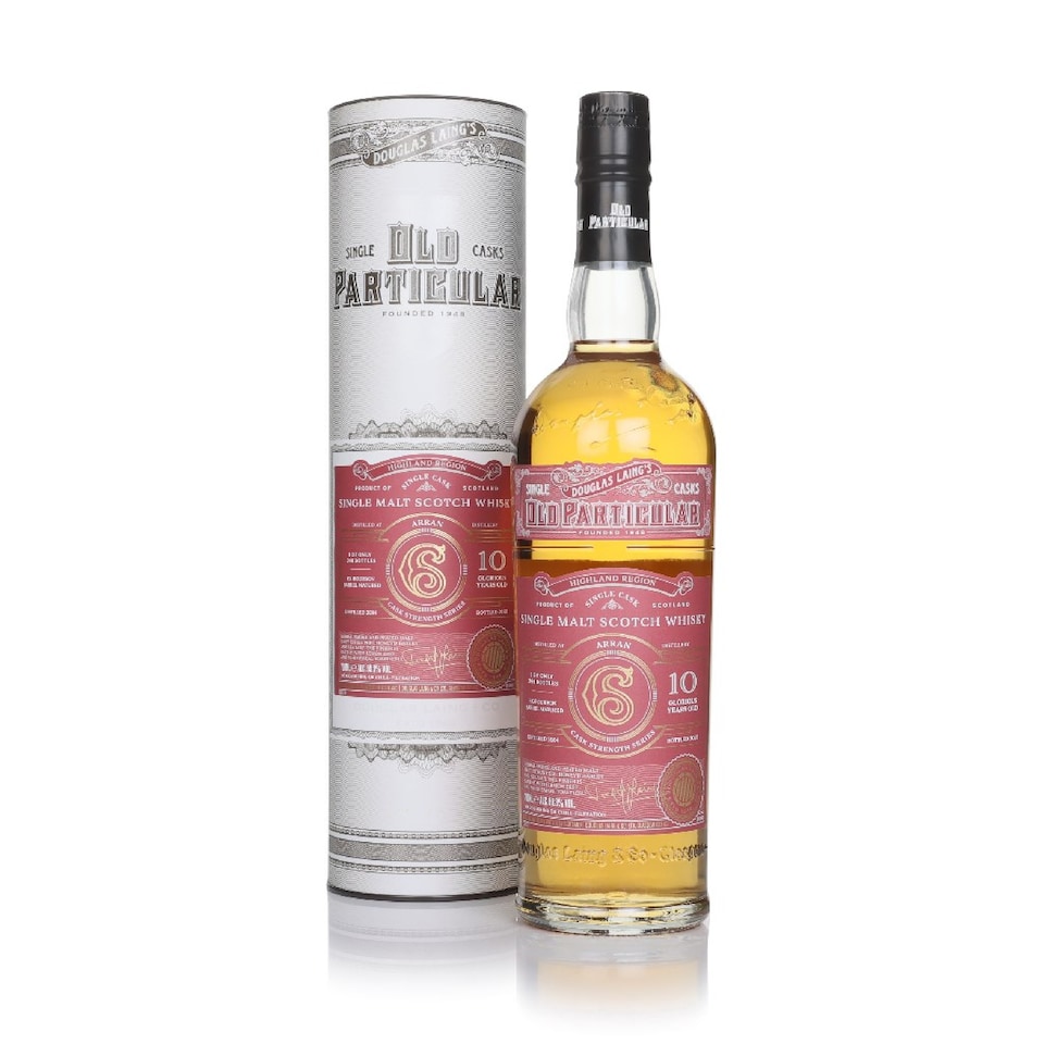 image 1 of Arran 10 Year Old 2014 Peated Cask Strength - Old Particular Douglas Laing | Clear