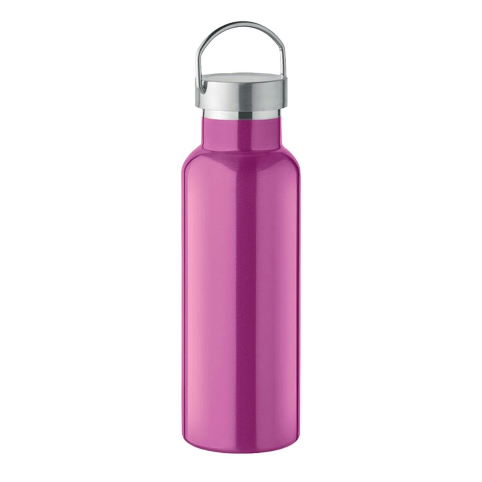 image 1 of MidOcean Florence Double-Walled 500ml Bottle - Fuchsia - One Size Pink | One Size