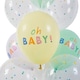 image 4 of Sweet Oh Baby Pastel Latex Balloons 33cm / 13 in - Pack of 6