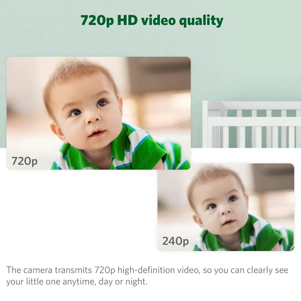 image 1 of LeapFrog LF915HD 5" HD Pan & Tilt Baby Monitor