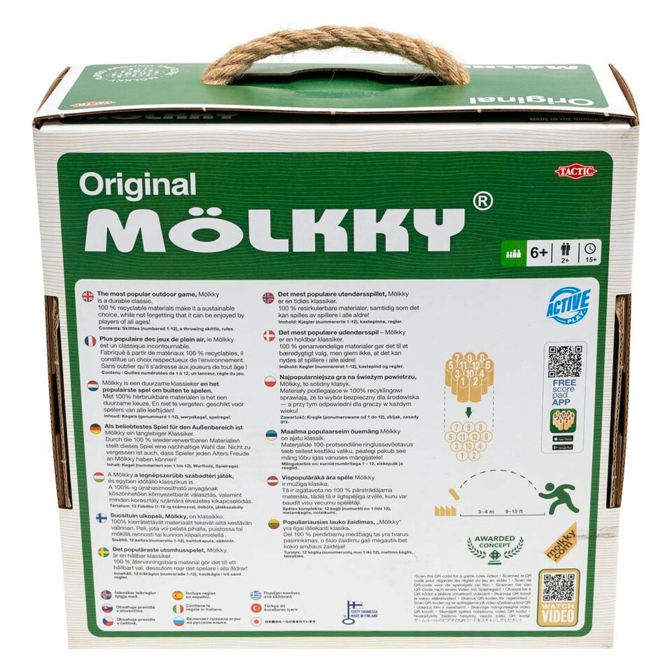 image 1 of TACTIC GAMES Molkky GO (54903)