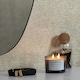 image 3 of Orion Metallic Wallpaper in Warm Grey and Silver with Gold Sparkle Multi