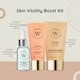 image 2 of Warda Luxury Skincare Skin Glow Boost Vitamin C Gel Serum 30ml + Skin Hydration Boost Hyaluronic Acid Eye Serum 15ml + Skin Lifter Boost Collagen Moisturiser 50ml