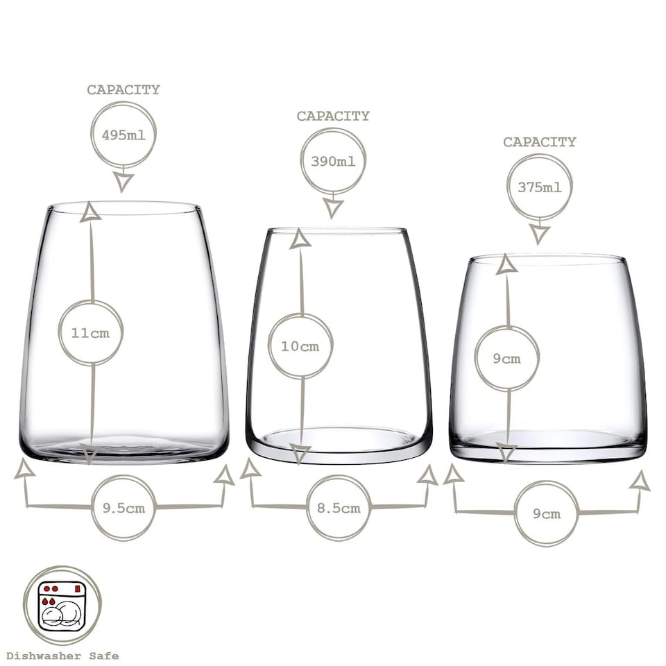 image 1 of Pasabahce 12pc Pinot Glassware Set