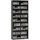 image 9 of HOMCOM CD Storage Unit DVD Storage Tower with Compartments 