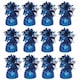 image 1 of Royal Blue Foil Balloon Weights - Pack of 12