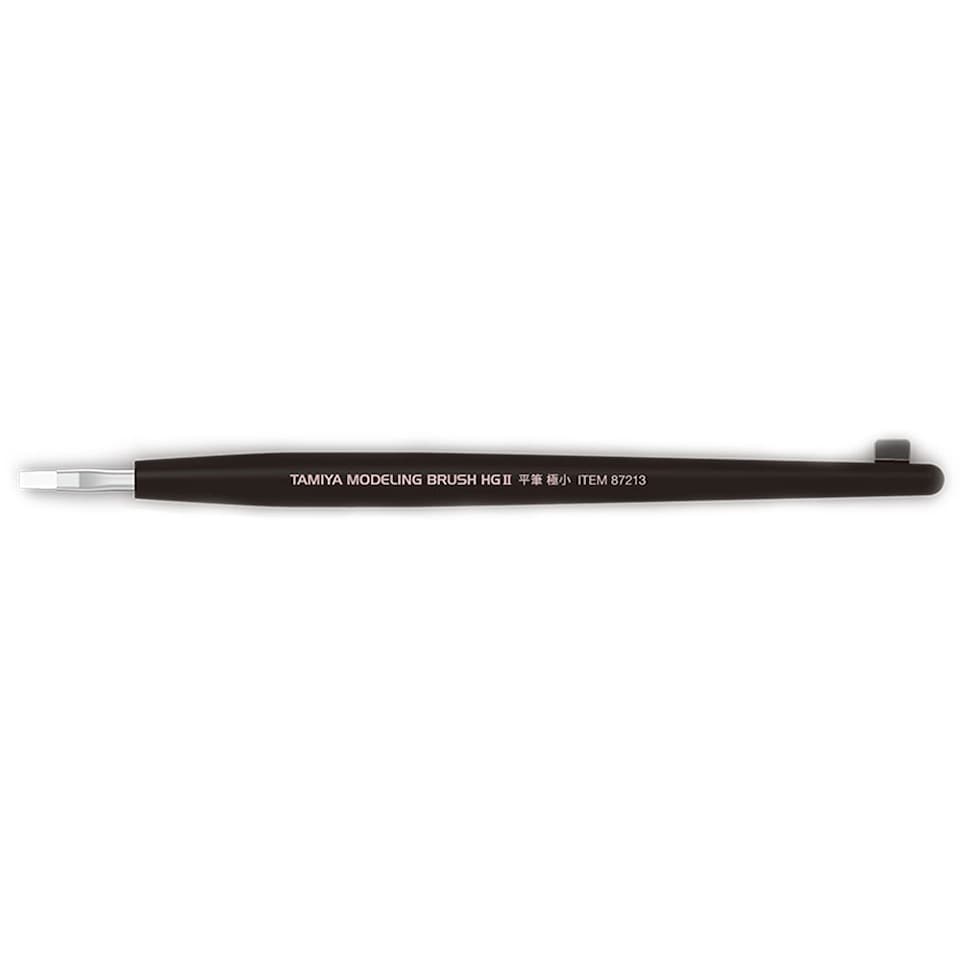 image 1 of Tamiya Modelling Paintbrush Flat High Grade II Extra Small Tip