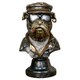 image 1 of Gifts Direct 2 U Smoking Bulldog Bust Ornament