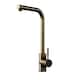 image 1 of Balterley Modern L-Neck Single Lever Kitchen Sink Mixer Tap - Top Fix Installation | Brown | Antique Brass | 1