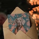image 3 of German Weimaraner Dog Lover Floral Luxury Woman Her Birthday Card