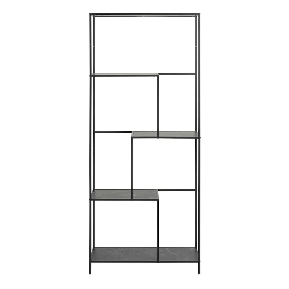 image 1 of Infinity Bookcase with 4 shelves in Black