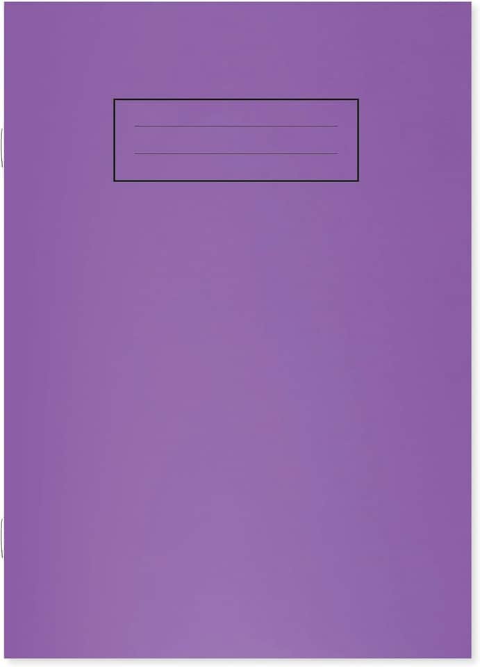 image 1 of Silvine A5 Essentials Laminated Cover Wipe Clean Exercise Book